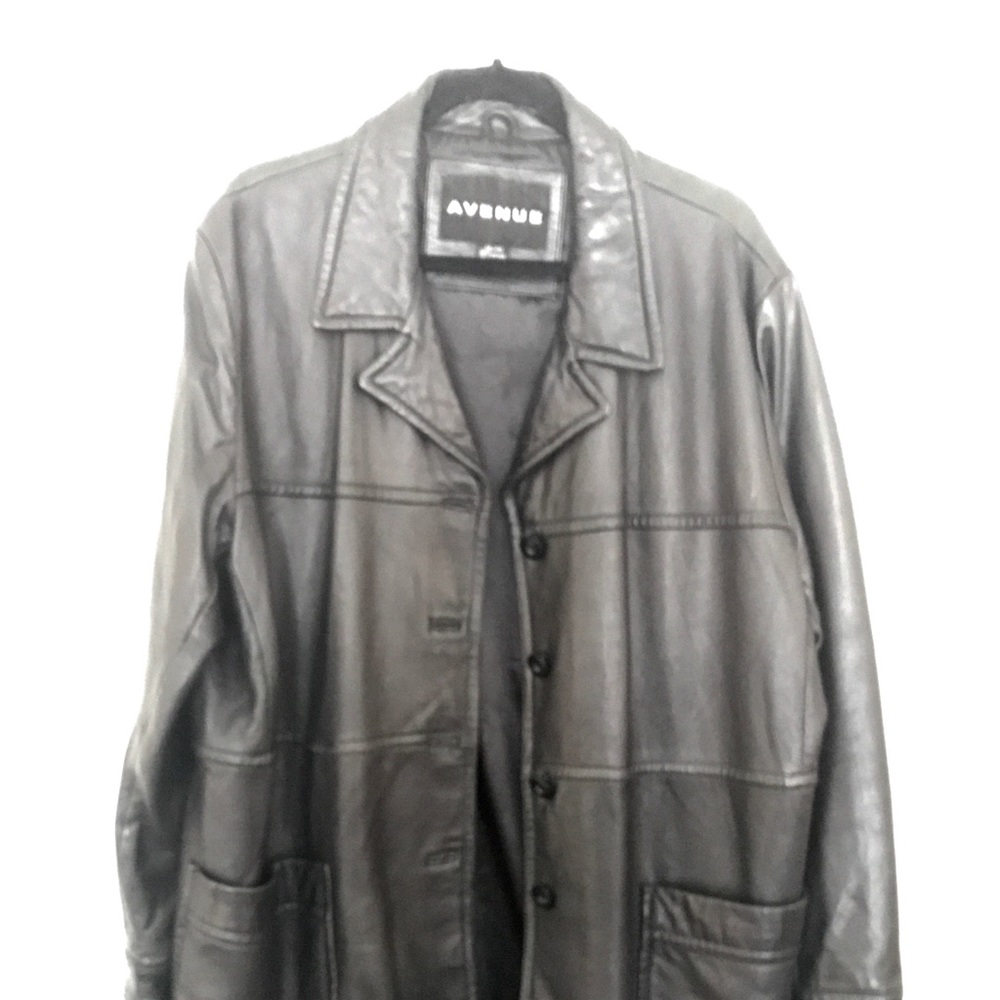 Black Leather Pant  Coat